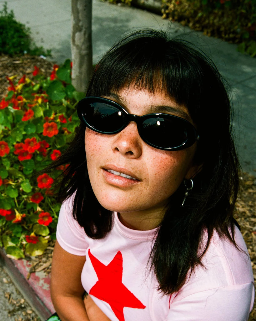 Sweet Leaf Polarized Black Bio Sunglasses