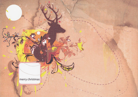 Carlos Quiterio: Notecard (Dear Deer)