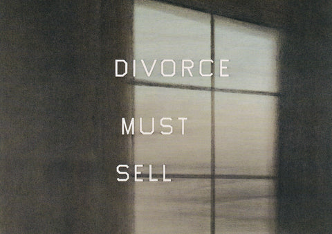 Ed Ruscha: Postcard (Divorce Must Sell)
