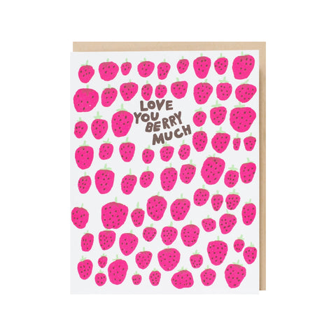 Love You Berry Much Card