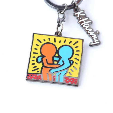 Keith Haring: Friends Keyclip