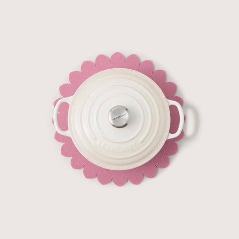 Mauve Crest Trivet