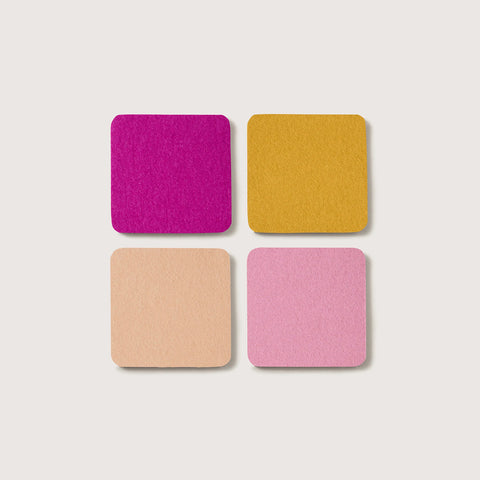 Superbloom Bierfilzl Set of 4