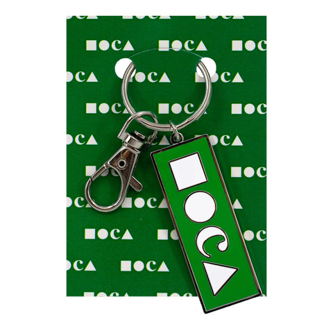 MOCA Green Keyring