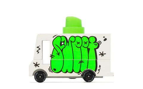 Green Graffiti Truck