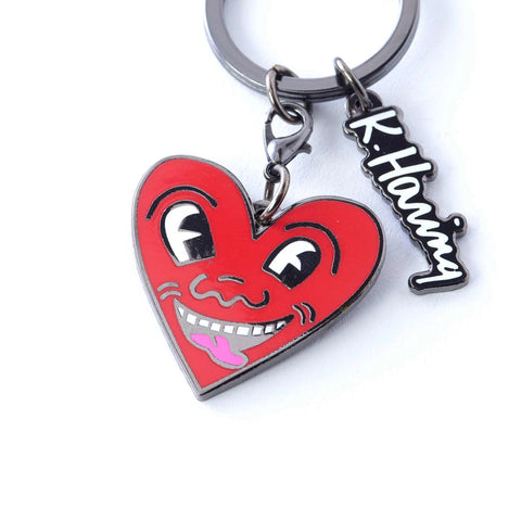 Keith Haring: Heart Keyclip