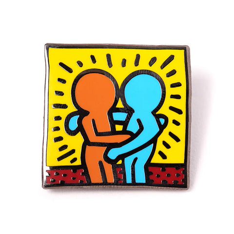 Keith Haring: Friends Pin