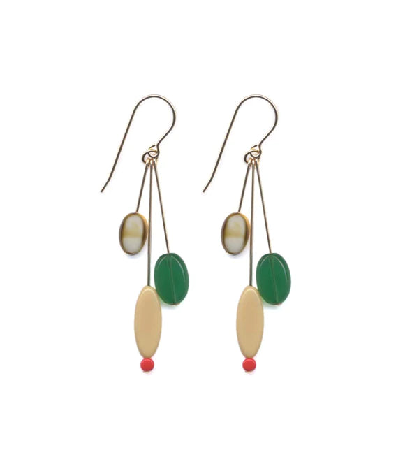 I. Ronni Kappos: Holiday Cluster Earrings