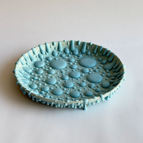 Philip Kupferschmidt: Droplet Bowl in Light Blue