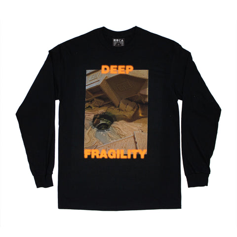 Josh Kline: Deep Fragility (Wax) Long Sleeve T-Shirt