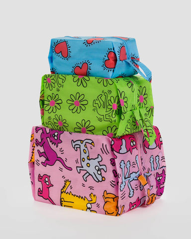 Keith Haring 3D Zip Set