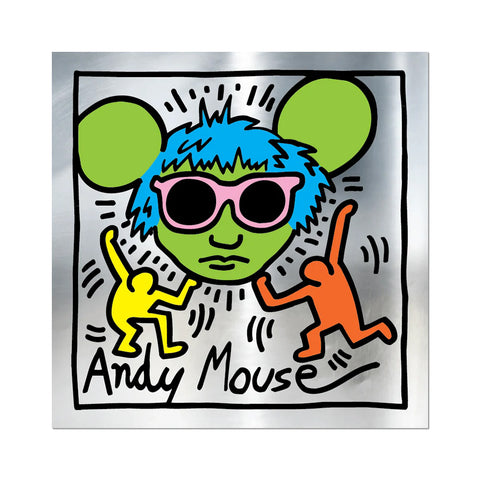 Keith Haring: Andy Mouse Sticker