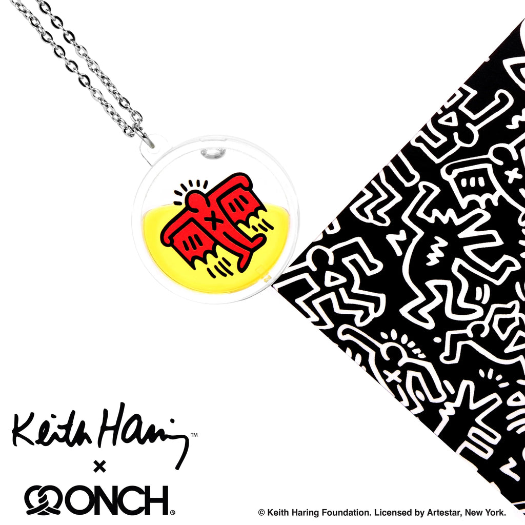 Keith Haring x Onch: Flying Devil Necklace