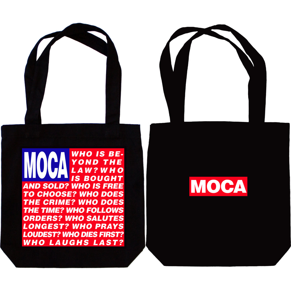 Barbara Kruger: Untitled (Questions) Tote Bag