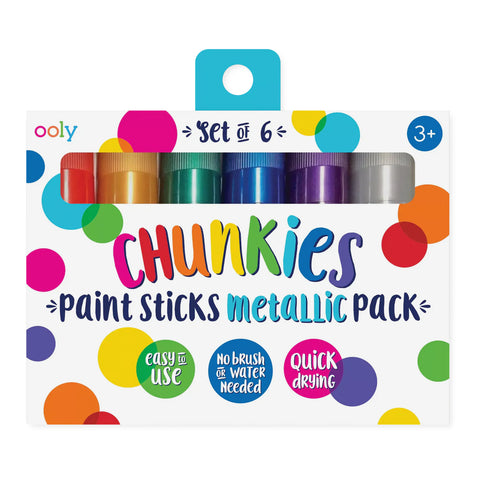 Chunkies Paint Sticks Metallic Pack