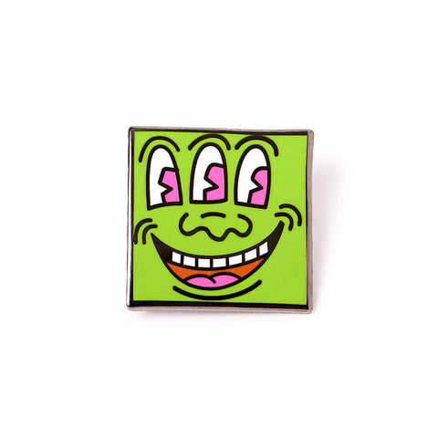 Keith Haring: 3 Eyed Monster Pin