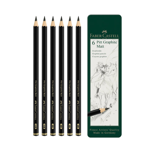 Pitt Graphite Matte Pencils