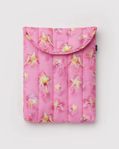 Dancing Stars Puffy Laptop Sleeve