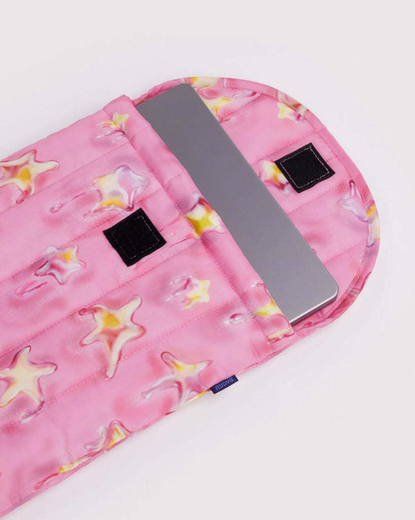 Dancing Stars Puffy Laptop Sleeve