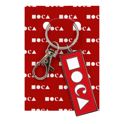 MOCA Red Keyring