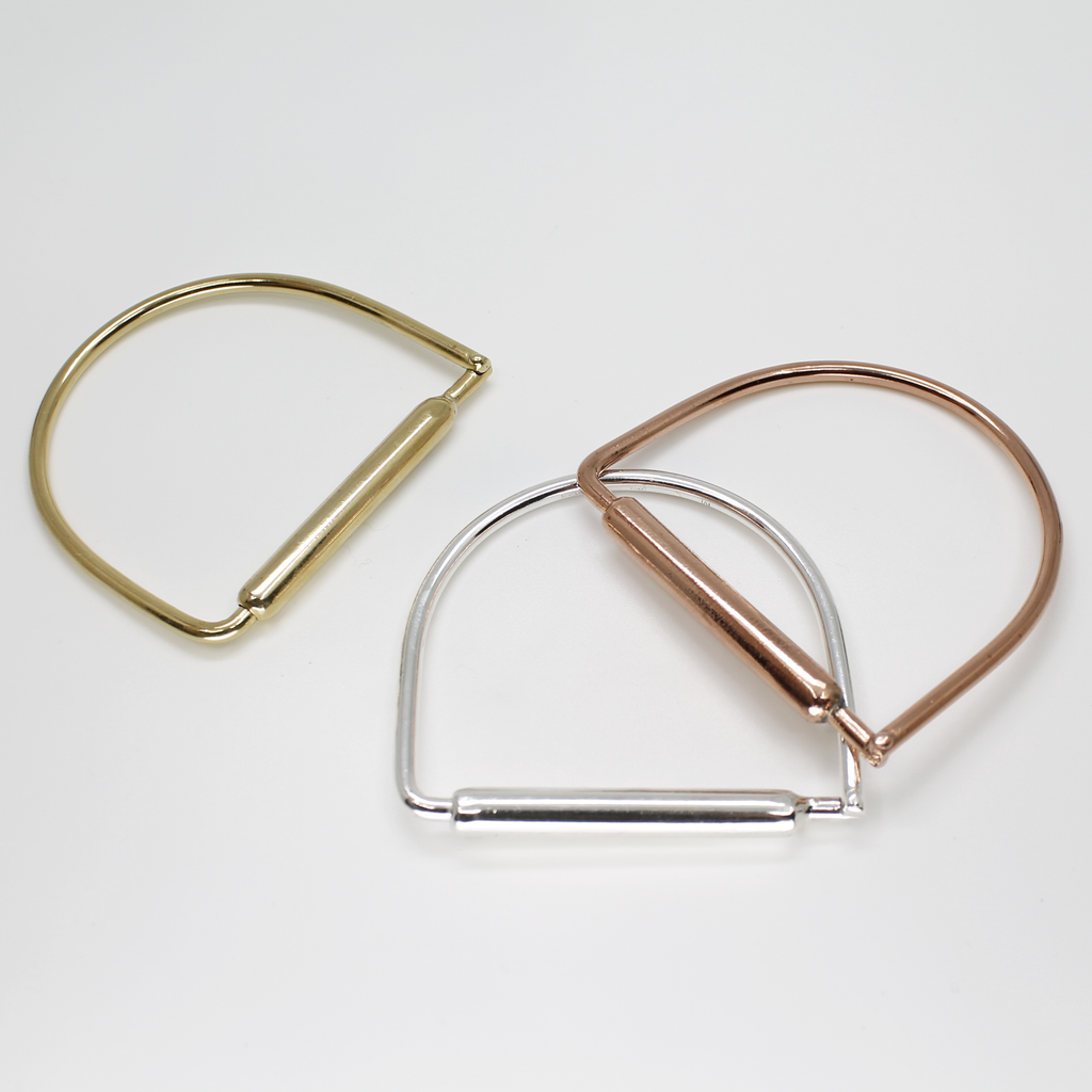 Formina: Copper Round Hinge Bracelet