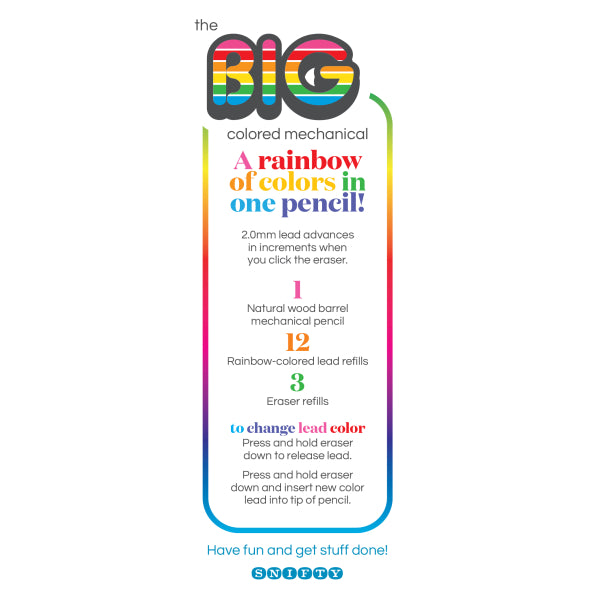 Big Colored Mechanical Pencil