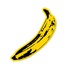 Andy Warhol: Banana Sticker – MOCA Store