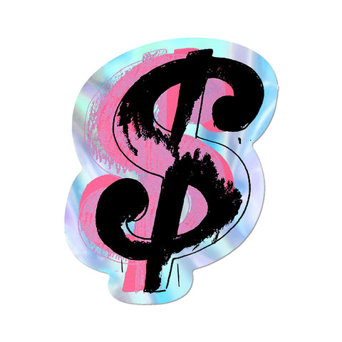 Andy Warhol: Dollar Sign Sticker
