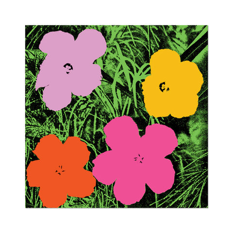 Andy Warhol: Flowers Sticker
