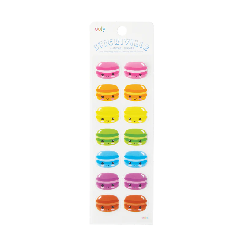 Happy Macarons Stickiville Stickers