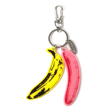 Andy Warhol: Bananas Keyclip