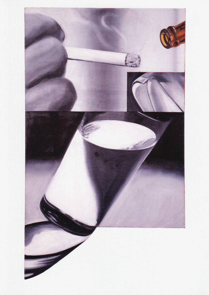 James Rosenquist: Notecard (White Cigarette)