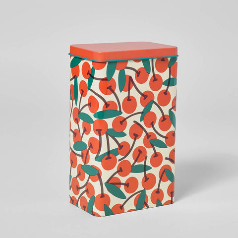 Cherries Kitchen Storage Tin