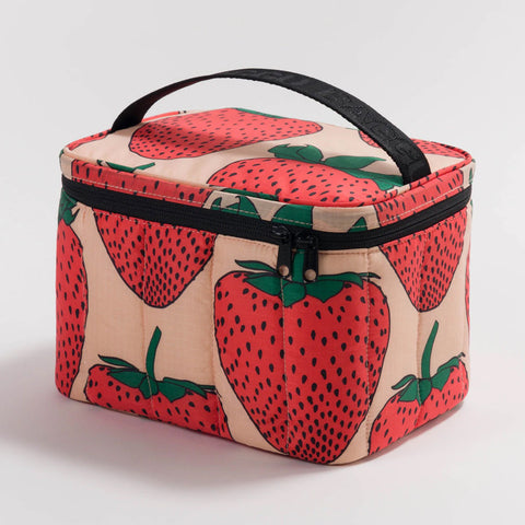 Strawberry Puffy Lunch Bag