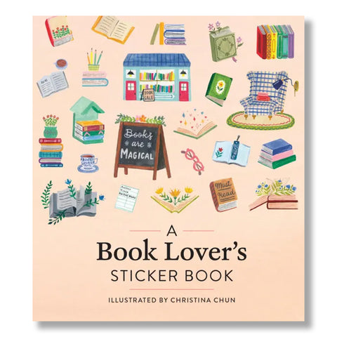 A Book Lover's Sticker Book