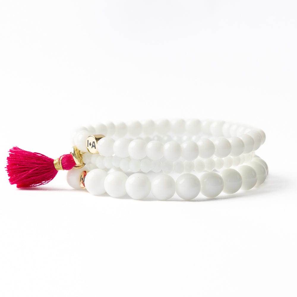 Addison Bracelets Set of 3 in White