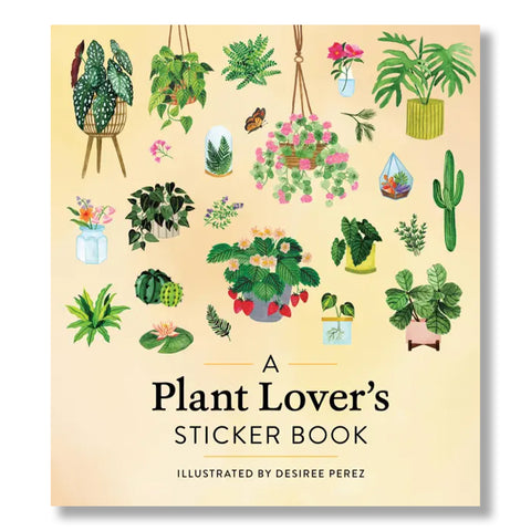 A Plant Lover's Sticker Book