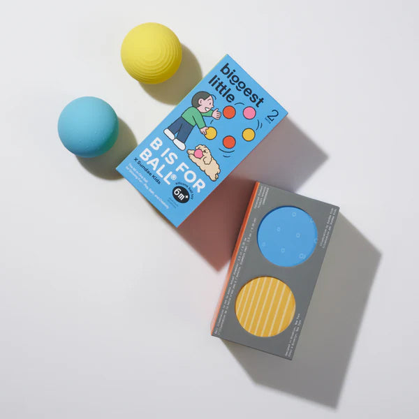 b is for ball x Sundae Kids - 2 Ball Set