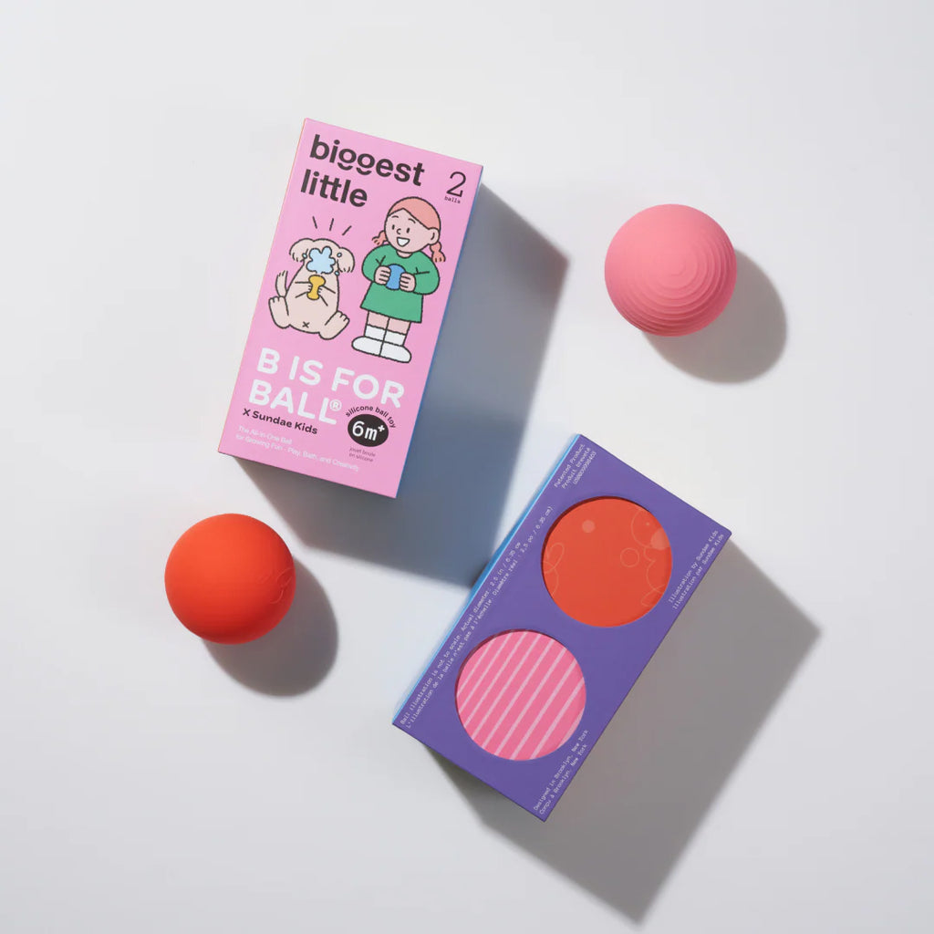 b is for ball x Sundae Kids - 2 Ball Set