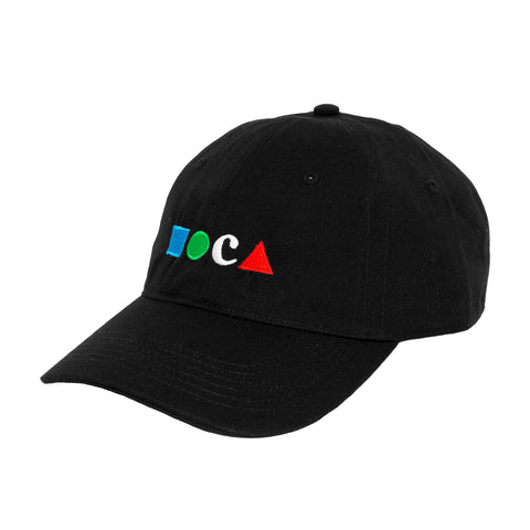 MOCA Classic Logo Black Dad Hat