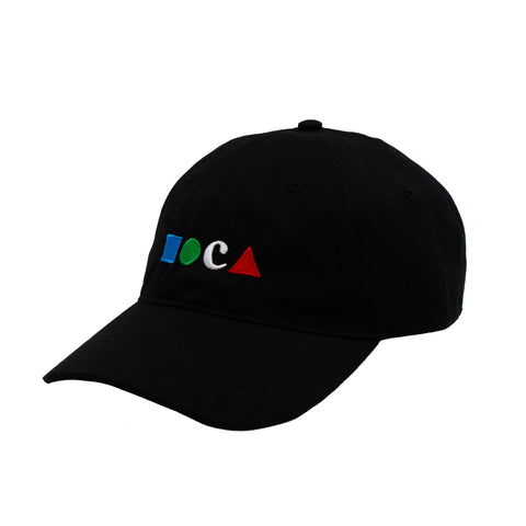 MOCA Classic Logo Black Dad Hat