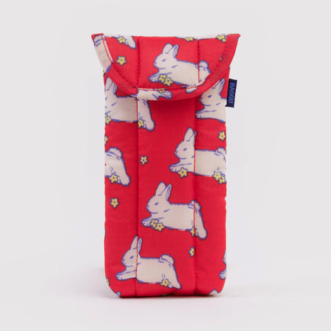 Bunnies Puffy Glasses Sleeve