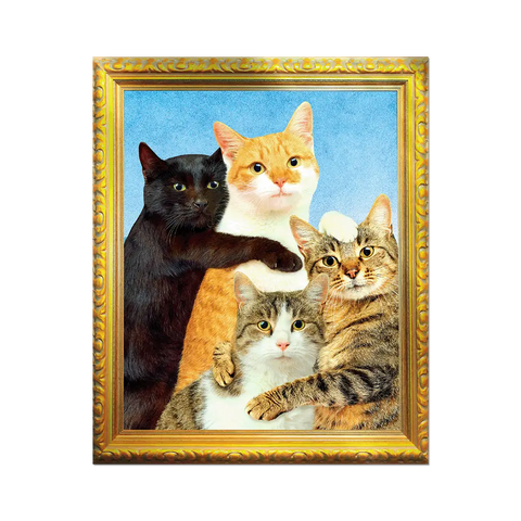Toiletpaper: Kitty Family Sticker