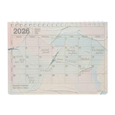 Yoshiki Okamura: Sleeping Baby B6 Notebook Calendar 2026
