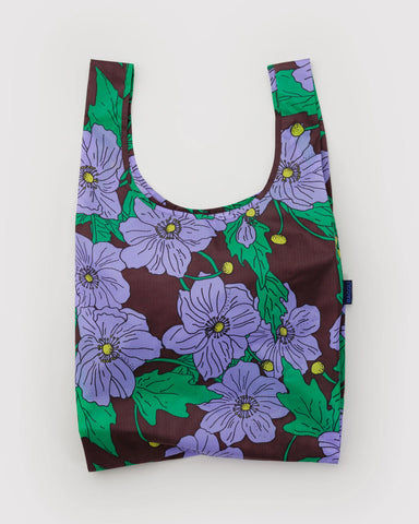 Maroon Poppy Standard Reusable Bag
