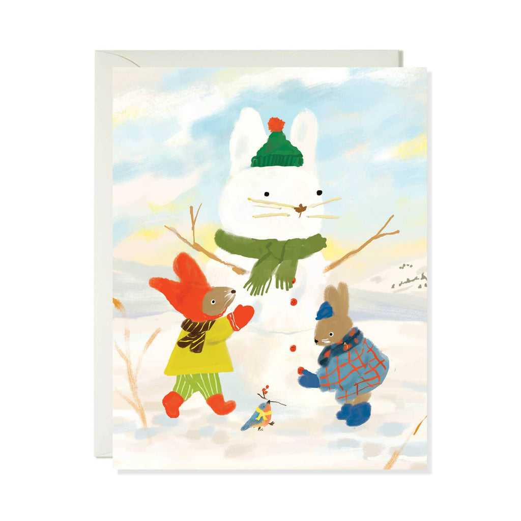 Snow Bunny Card
