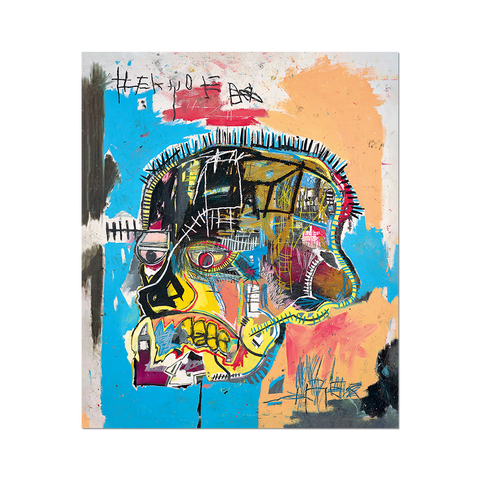 Jean-Michel Basquiat: Skull Sticker