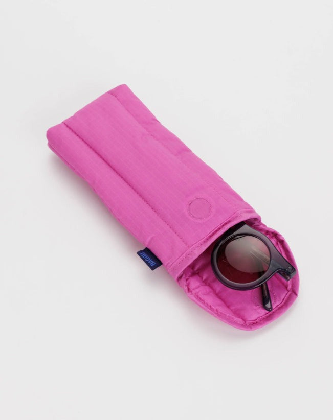 Extra Pink Puffy Glasses Sleeve