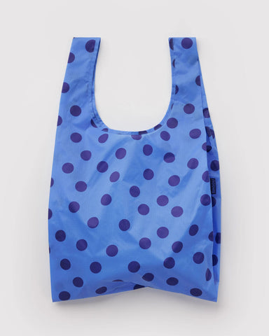 Blue Polka Dots Standard Reusable Bag