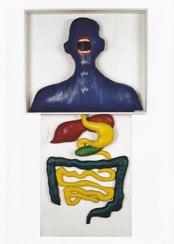 Anna Maria Maiolino: Postcard (Glu Glu Glu...)